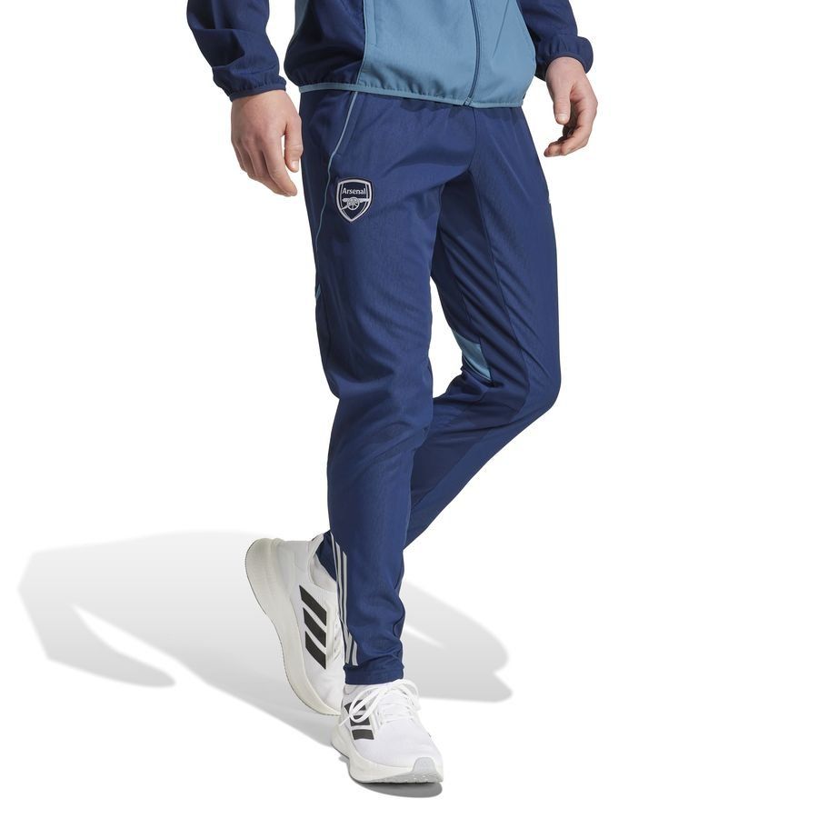 Arsenal Training Trousers Pre Match - Night Indigo/Blackened Blue - Men's-SoccerKits Hub | Buy Soccer Jerseys Online